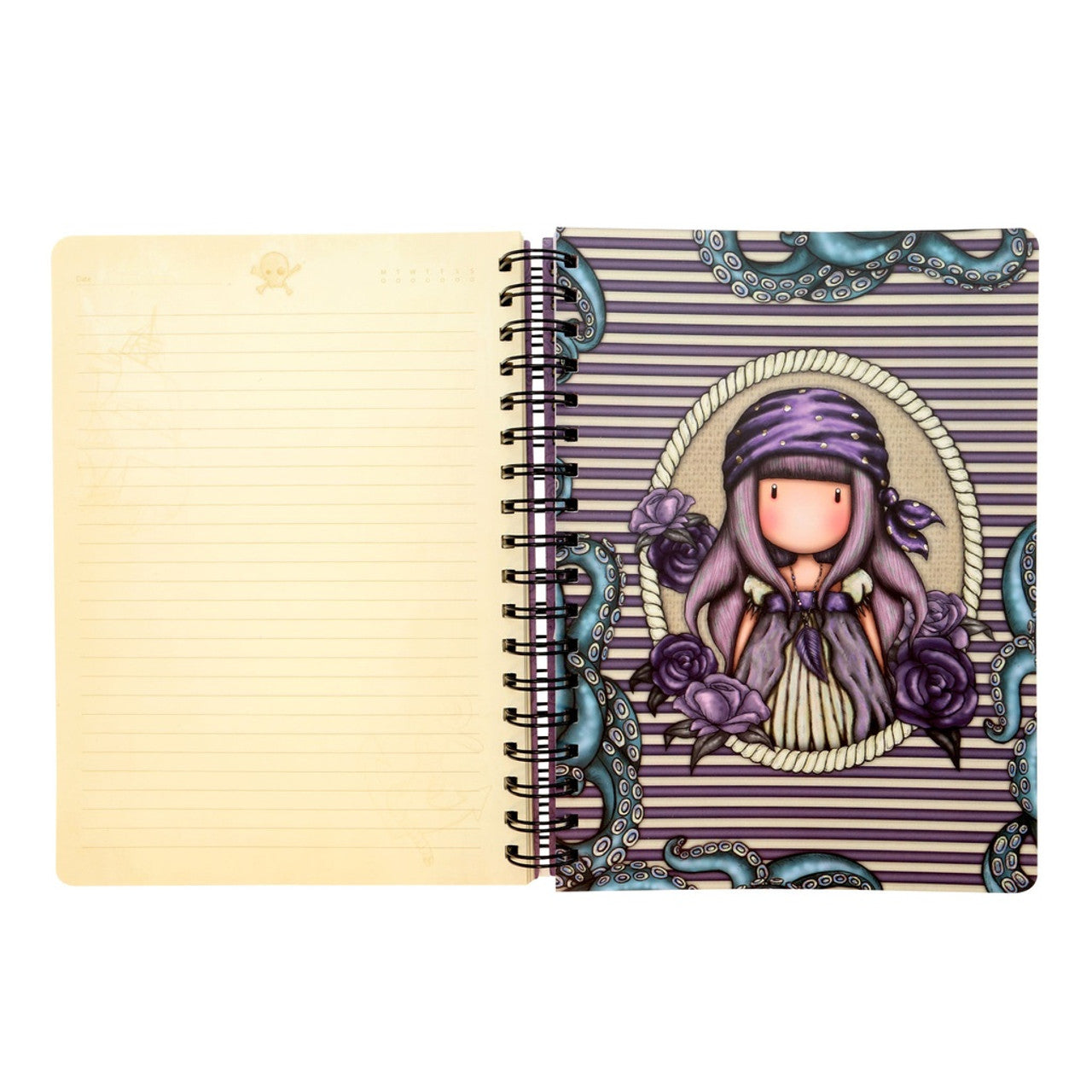 Diario Grande de espiral "Sea Nixie"