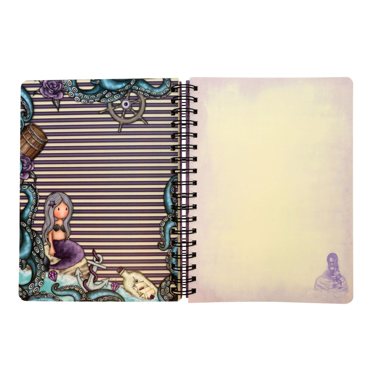 Diario Grande de espiral "Sea Nixie"