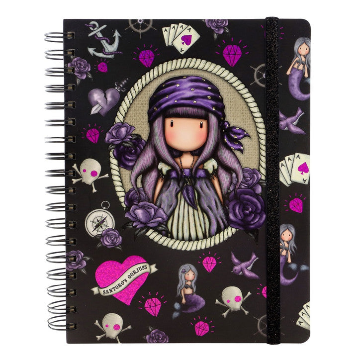 Diario Grande de espiral "Sea Nixie"