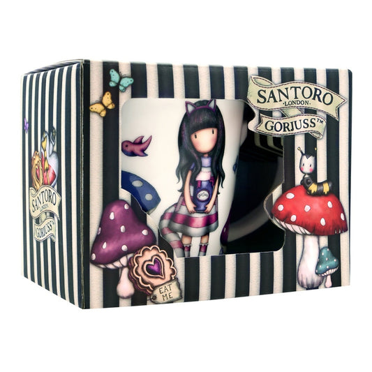 Taza Grande en caja de regalo "Cheshire Cat"